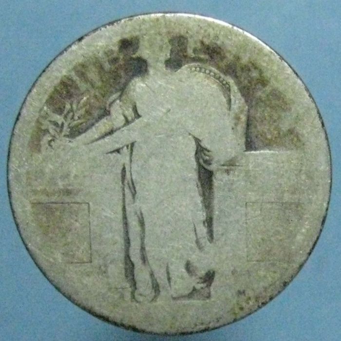 Dateless-Type-1-Standing-Liberty-Quarter---Is-It-D-Or-S-Mint?